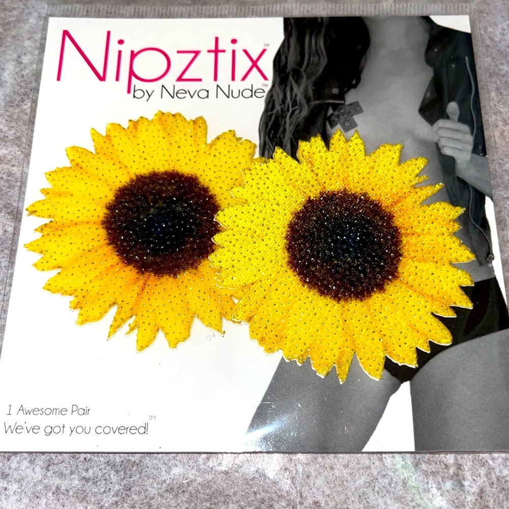 Sunflower Nipztix Pasties 💛🌻